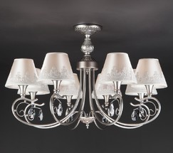 Люстра 60069/8 серебро