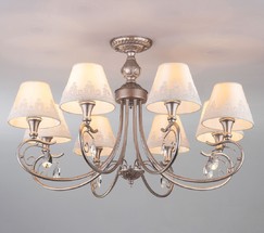 Люстра 60069/8 серебро