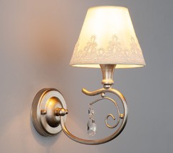 Настенный светильник 60069/1 серебро