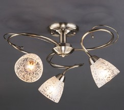 Люстра 30130/3 античная бронза