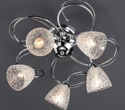 Люстра 30130/5 хром