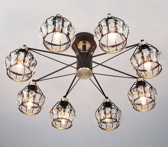 Люстра 70075/8 черный