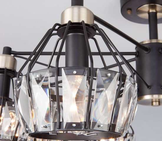 Люстра 70075/8 черный