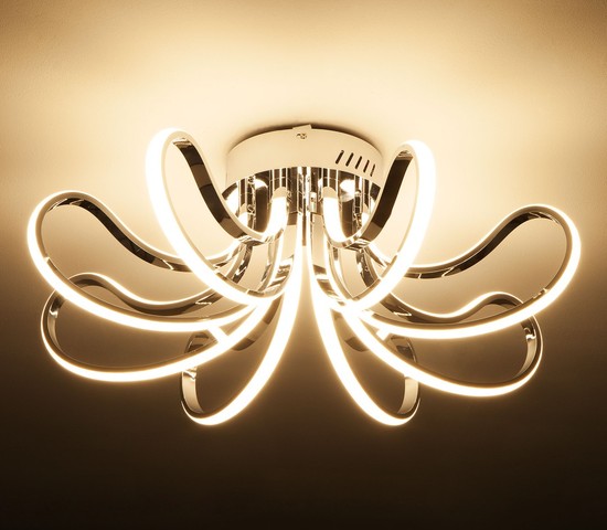 Люстра 90079/8 хром