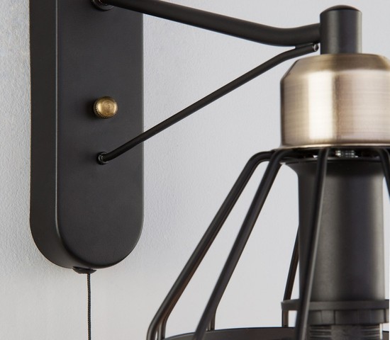 Настенный светильник 70075/1 черный