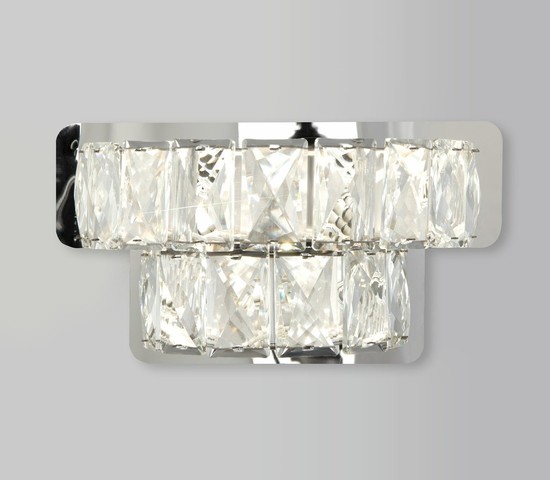 Настенный светильник 90059/2 хром