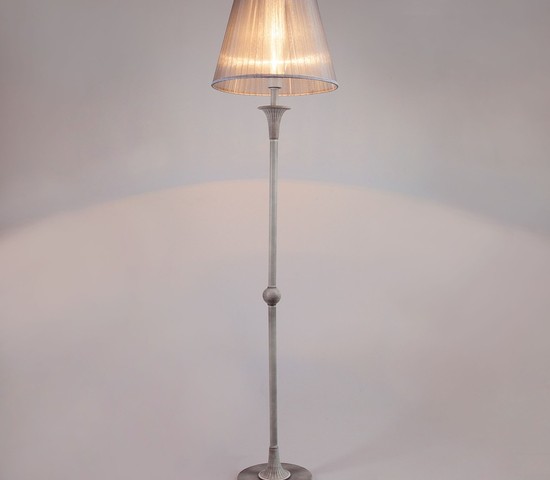 Торшер 01027/1 серый