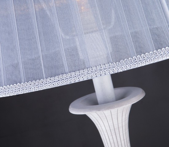 Торшер 01027/1 серый