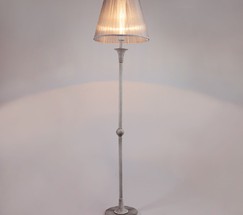 Торшер 01027/1 серый