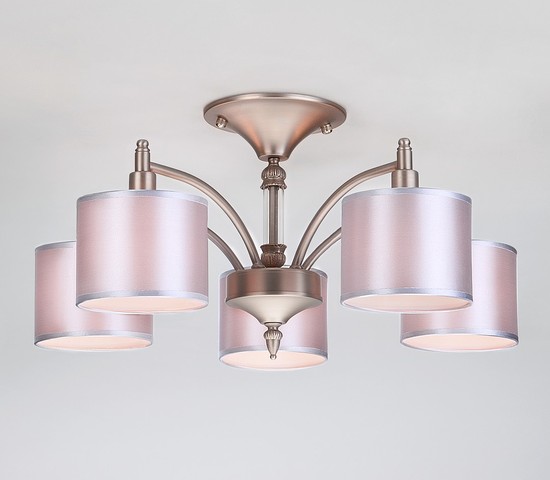 Люстра 60080/5 сатин-никель