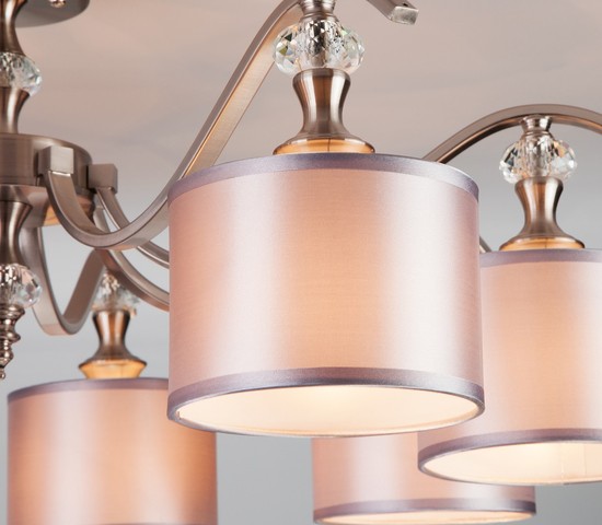 Люстра 60070/8 сатин-никель