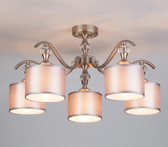 Люстра 60070/5 сатин-никель