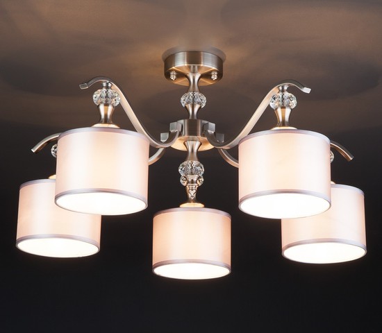 Люстра 60070/5 сатин-никель