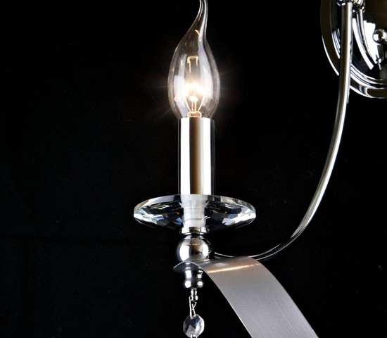 Настенный светильник 60064/2 хром