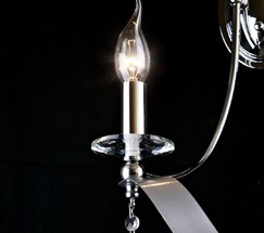 Настенный светильник 60064/2 хром