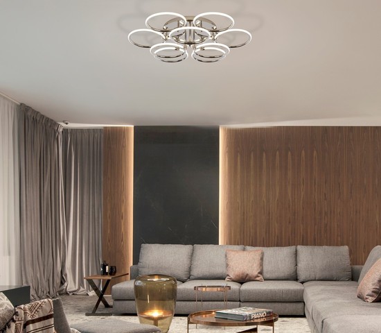 Люстра 90069/9 хром