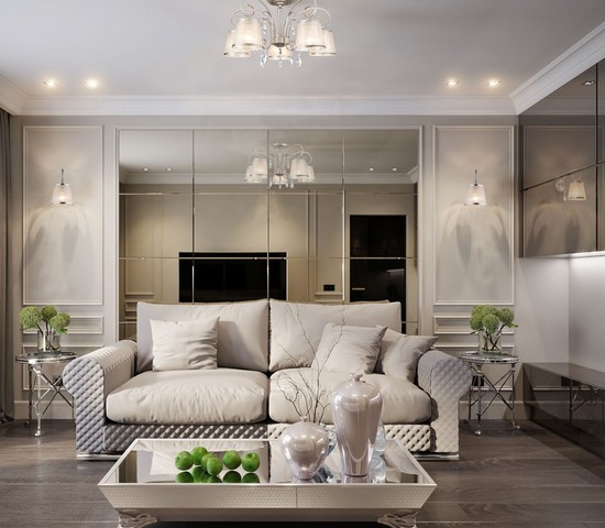 Настенный светильник 60065/1 серебро