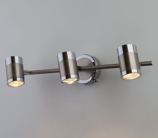 Настенный светильник 20058/3 перламутровый сатин