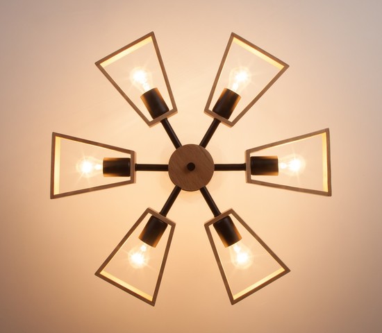 Люстра 70056/6 черный