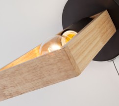 Настенный светильник 70056/1 черный