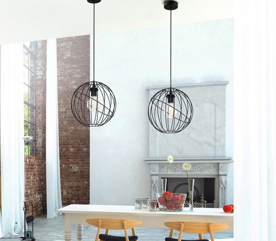 Люстра 1626 Orbita Black 1