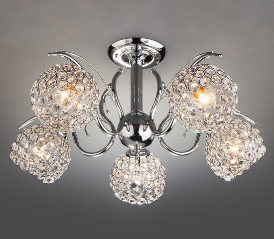 Люстра 7777/5 хром