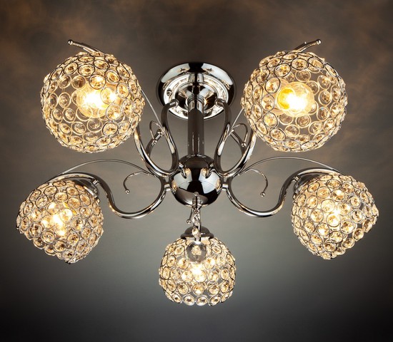 Люстра 7777/5 хром