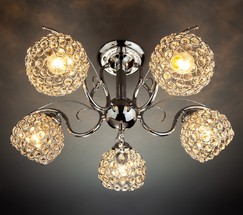 Люстра 7777/5 хром