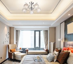 Люстра 7777/5 хром