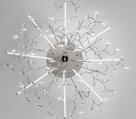 Люстра 90036/8 хром