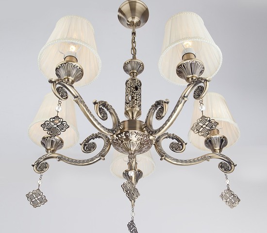 Люстра 60042/5 античная бронза