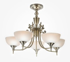 Подвесной светильник 60053/5 античная бронза