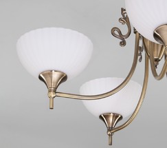 Подвесной светильник 60053/5 античная бронза