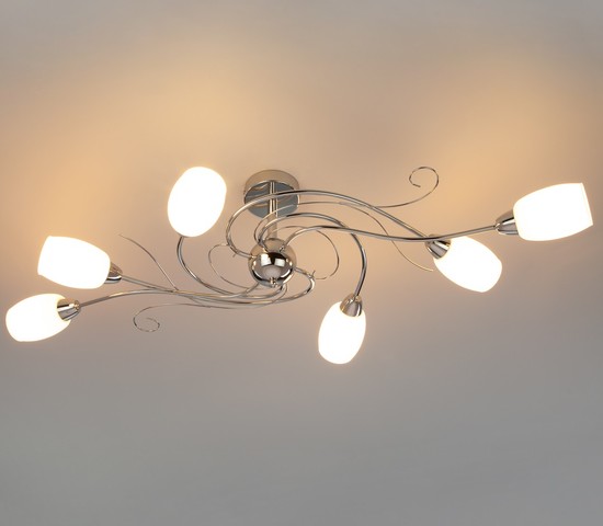 Люстра 70036/6 хром