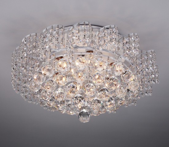 Люстра 16017/9 белый с серебром Strotskis