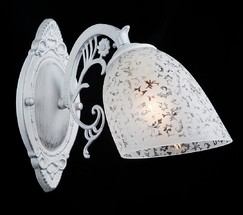 Настенный светильник 70039/1 белый с серебром