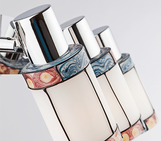 Настенный светильник 20054/3 хром