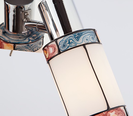 Настенный светильник 20054/3 хром