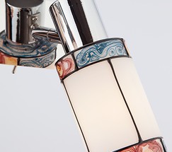 Настенный светильник 20054/3 хром