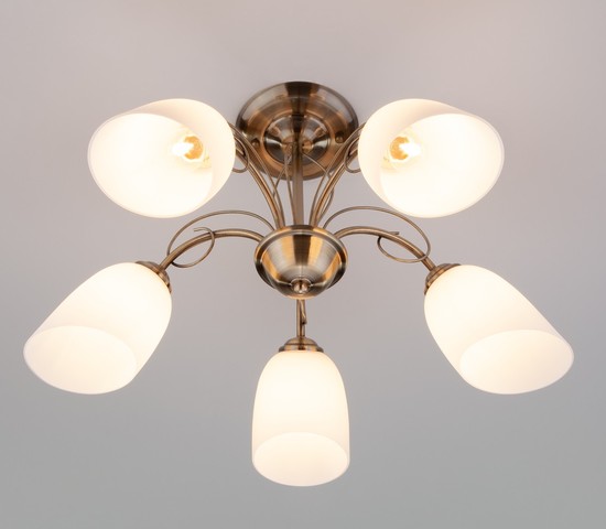 Люстра 30107/5 античная бронза