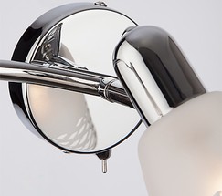 Настенный светильник 20053/3 хром