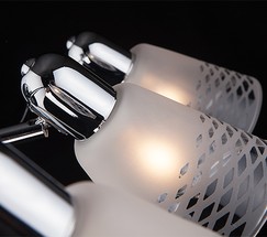 Настенный светильник 20053/3 хром