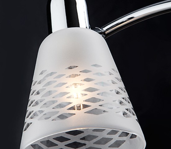 Настенный светильник 20053/2 хром