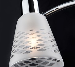 Настенный светильник 20053/2 хром