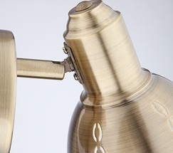 Настенный светильник 20052/1 античная бронза