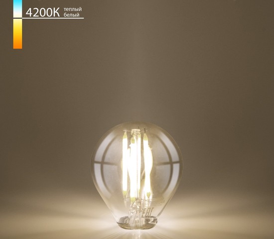 Лампа Mini Classic F 6W 4200K E14 (G45 тонированный) (BLE1435)