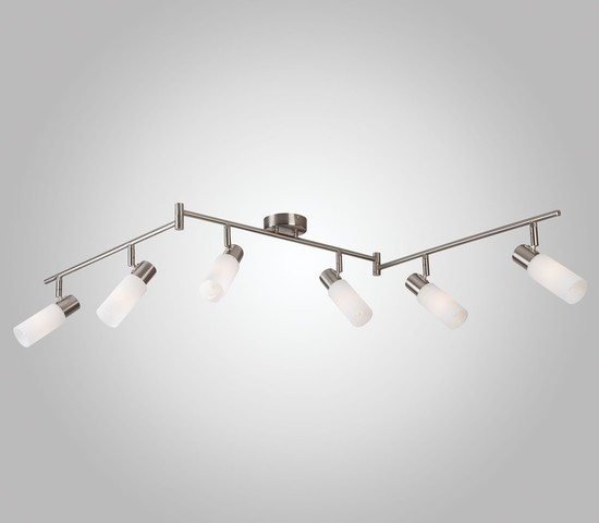 Люстра 20043/6 сатин-никель