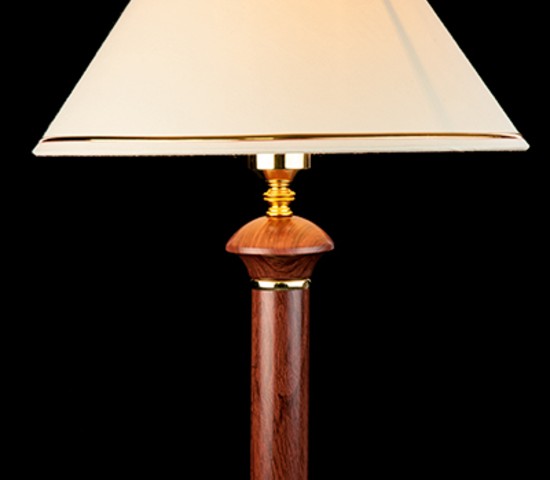 Настольная лампа 60019/1 темное дерево