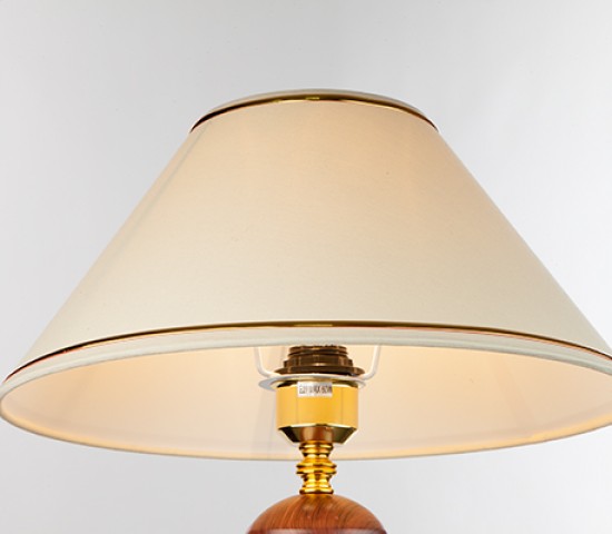 Настольная лампа 60019/1 темное дерево