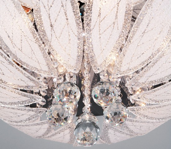 Люстра 80013/8 хром/белый